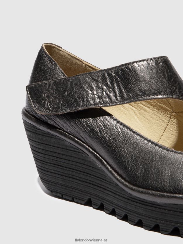 Keilschuhe yasi682 Frauen Fly London ZV2XXB703 Graphit