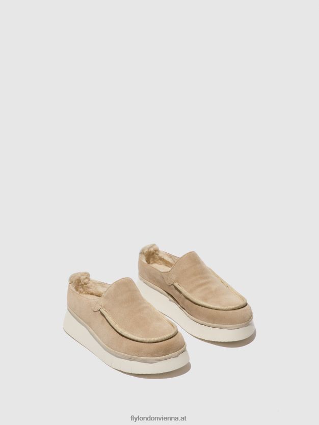 geschlossene Schuhe ceze361000 Frauen Fly London ZV2XXB688 Creme