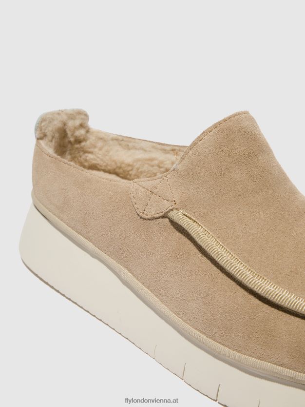 geschlossene Schuhe ceze361000 Frauen Fly London ZV2XXB688 Creme