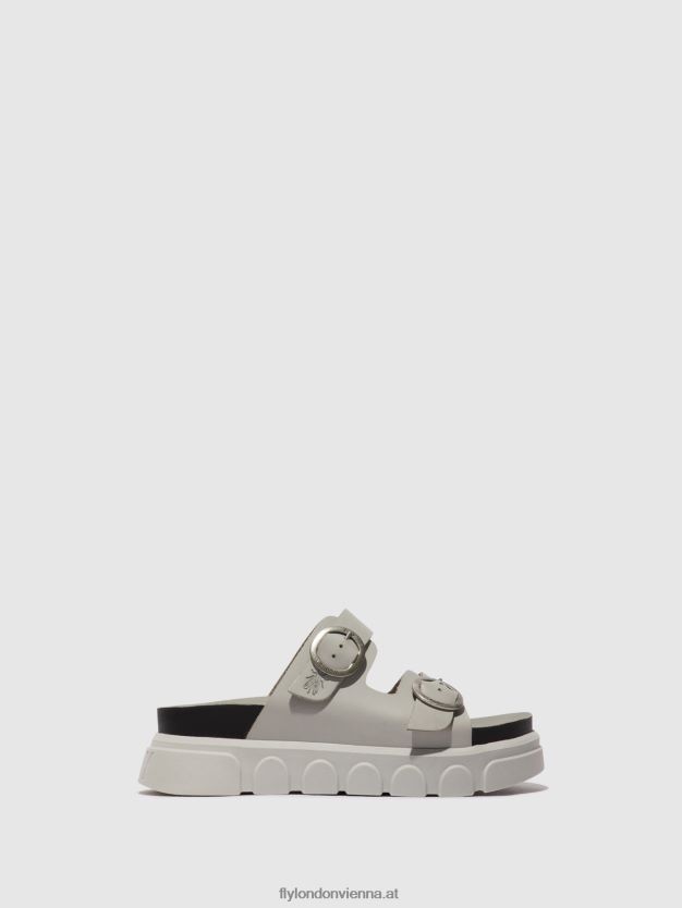Schnallenpantoletten cide946 Frauen Fly London ZV2XXB373 Wolke