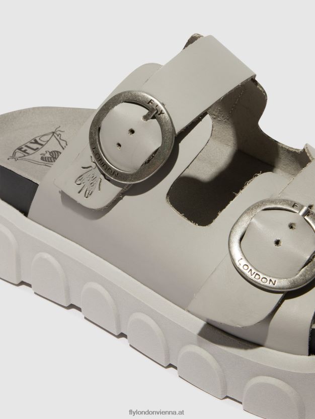 Schnallenpantoletten cide946 Frauen Fly London ZV2XXB373 Wolke