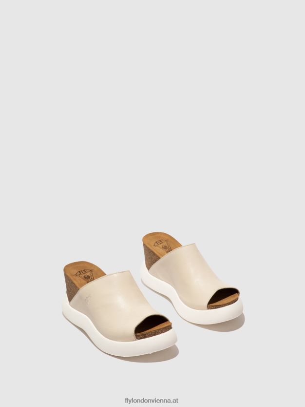 Slip-On-Pantoletten gino966 Frauen Fly London ZV2XXB365 nicht-gerade weiss