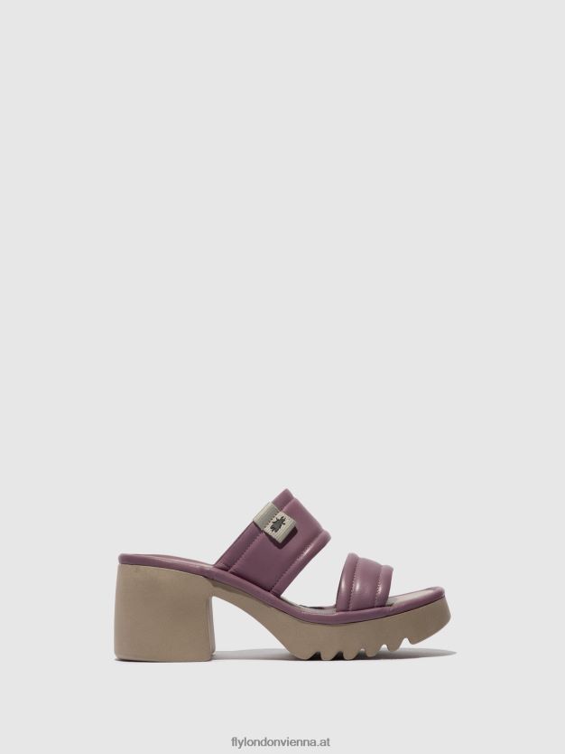 Slip-On-Pantoletten mava432 Frauen Fly London ZV2XXB363 violett