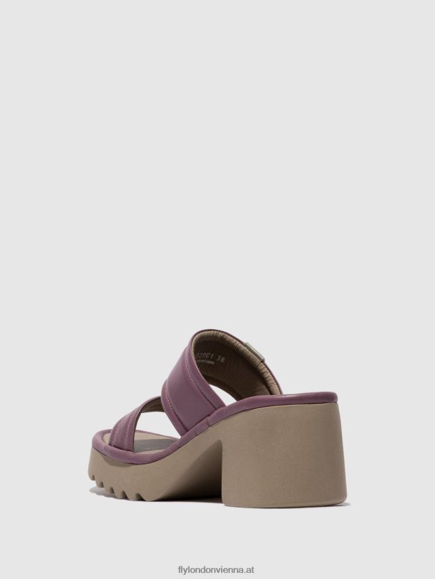 Slip-On-Pantoletten mava432 Frauen Fly London ZV2XXB363 violett