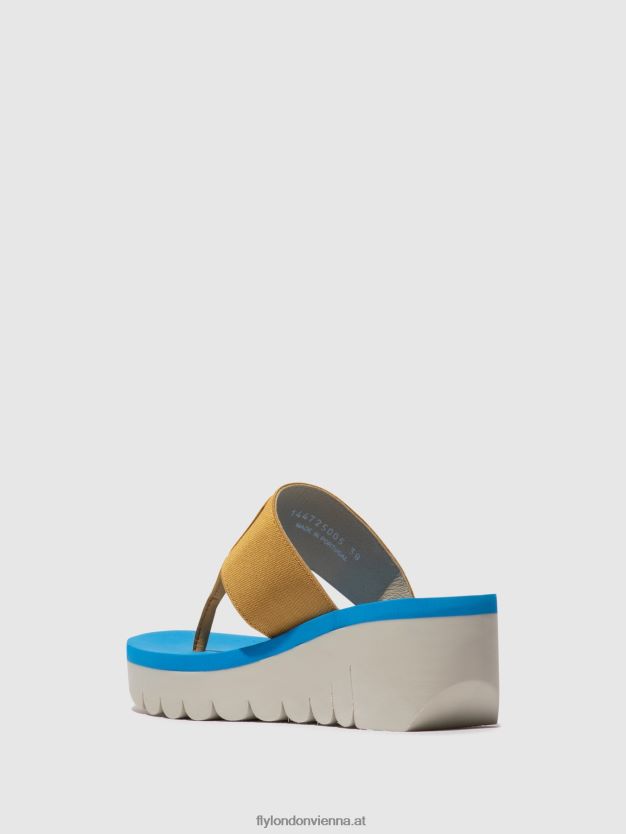 Slip-On-Pantoletten yomu725 Frauen Fly London ZV2XXB358 Hummel