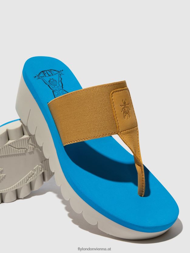 Slip-On-Pantoletten yomu725 Frauen Fly London ZV2XXB358 Hummel