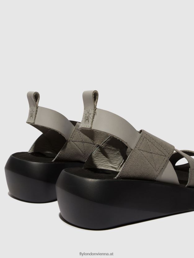 Crossover-Sandalen baji848 Frauen Fly London ZV2XXB491 Wolke