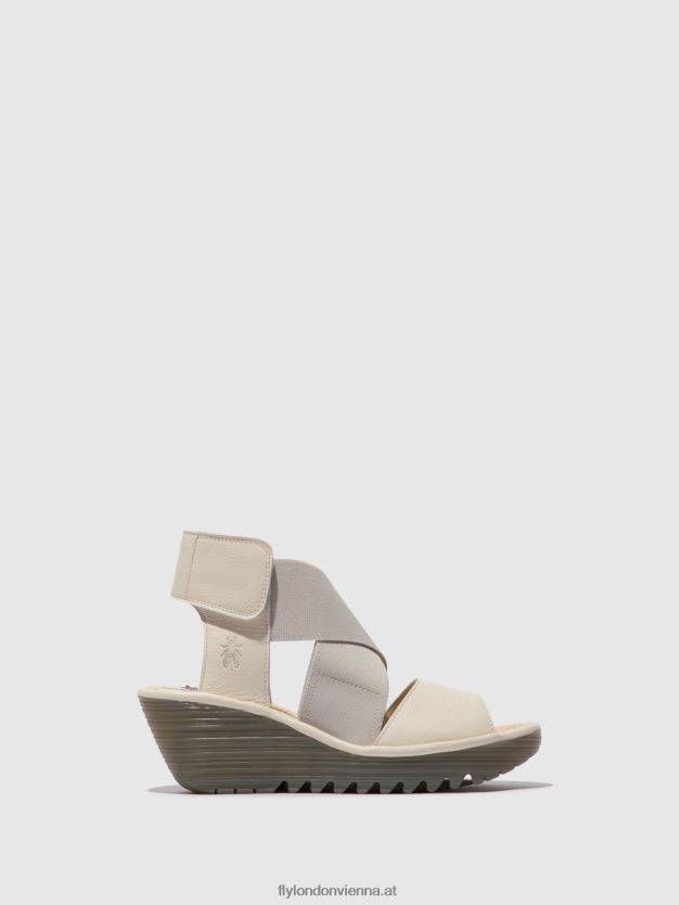 Crossover-Sandalen yuba385 Frauen Fly London ZV2XXB558 nicht-gerade weiss