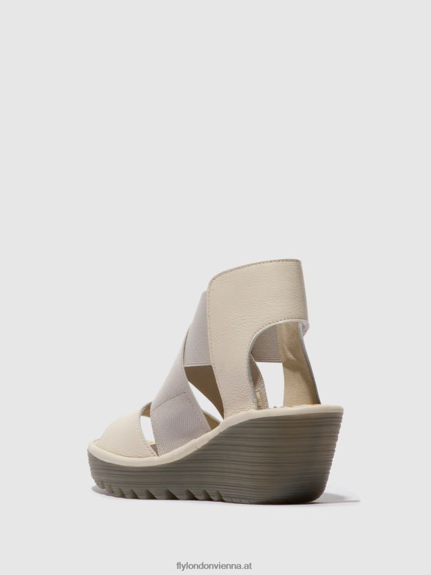 Crossover-Sandalen yuba385 Frauen Fly London ZV2XXB558 nicht-gerade weiss