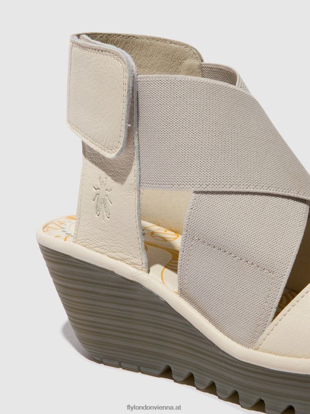 Crossover-Sandalen yuba385 Frauen Fly London ZV2XXB558 nicht-gerade weiss