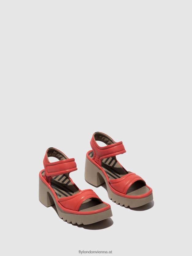 Klettsandalen mank433 Frauen Fly London ZV2XXB402 Himbeere