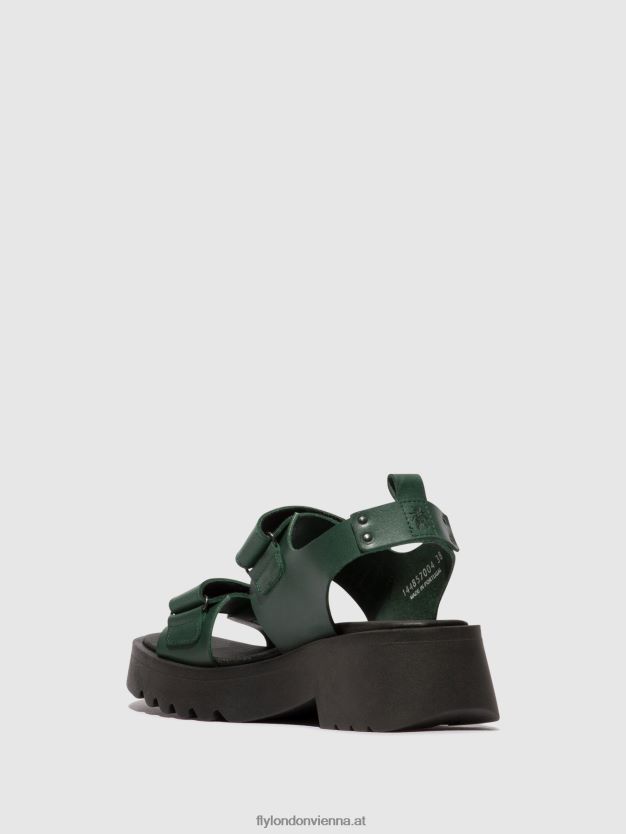 Klettsandalen meka857 Frauen Fly London ZV2XXB392 Benzin