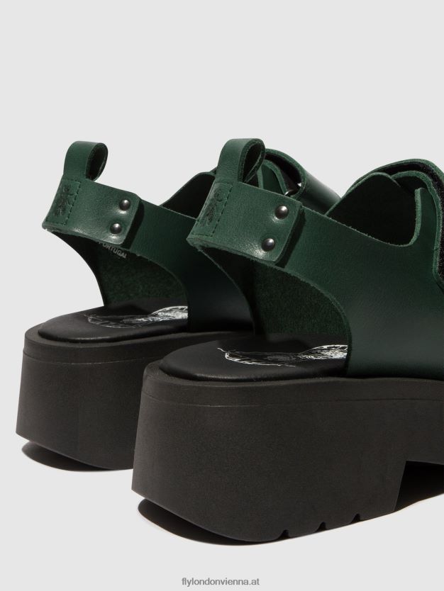 Klettsandalen meka857 Frauen Fly London ZV2XXB392 Benzin