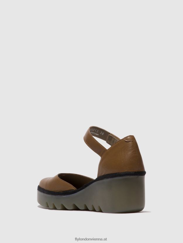Knöchelriemensandalen biso305 Frauen Fly London ZV2XXB511 Boden
