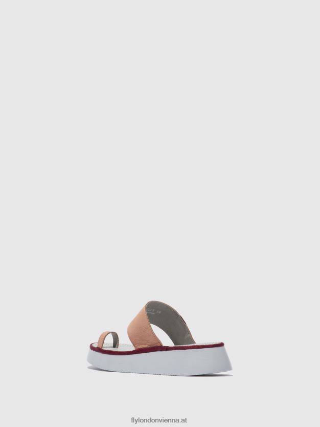 Riemchensandalen chev316 Frauen Fly London ZV2XXB600 cupido nacktrosa