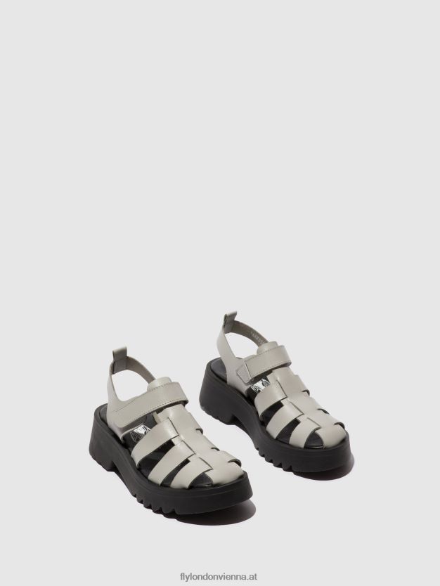 Riemchensandalen maie850 Frauen Fly London ZV2XXB533 Wolke