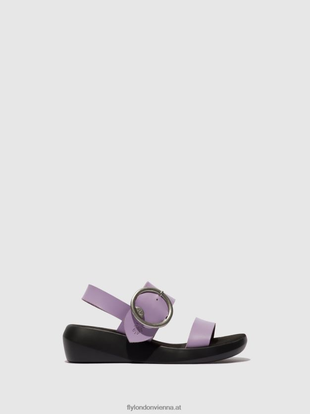 Slingback-Sandalen bani739 Frauen Fly London ZV2XXB470 violett