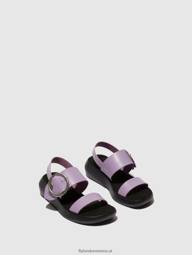Slingback-Sandalen bani739 Frauen Fly London ZV2XXB470 violett
