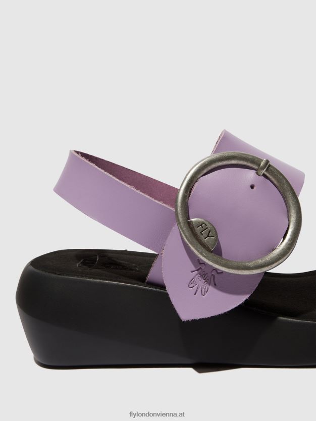 Slingback-Sandalen bani739 Frauen Fly London ZV2XXB470 violett