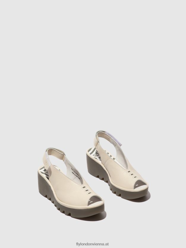 Slingback-Sandalen baye386 Frauen Fly London ZV2XXB572 nicht-gerade weiss