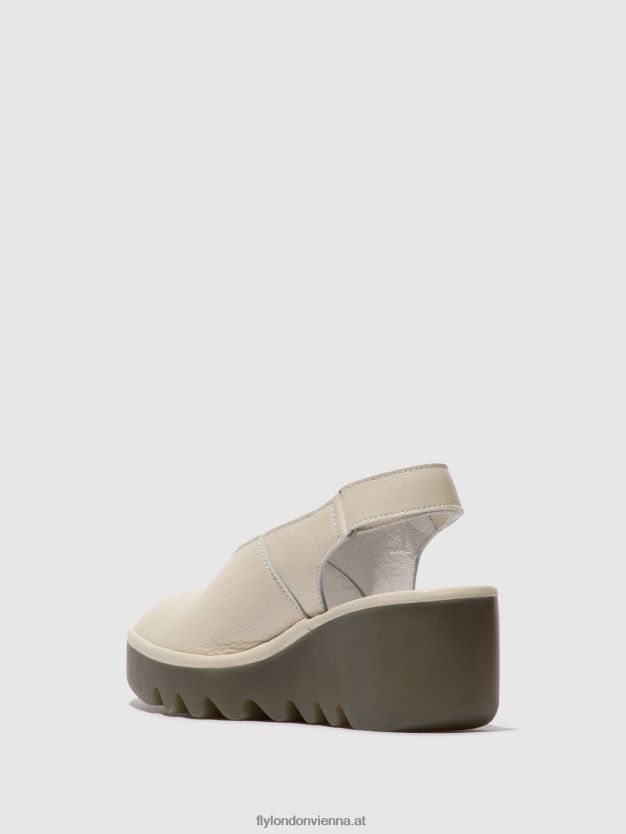 Slingback-Sandalen baye386 Frauen Fly London ZV2XXB572 nicht-gerade weiss