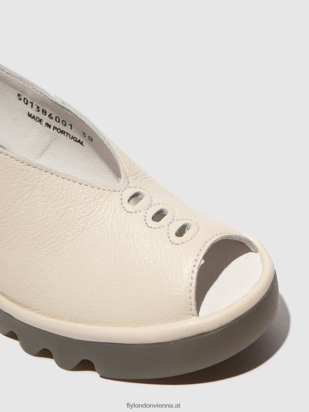 Slingback-Sandalen baye386 Frauen Fly London ZV2XXB572 nicht-gerade weiss