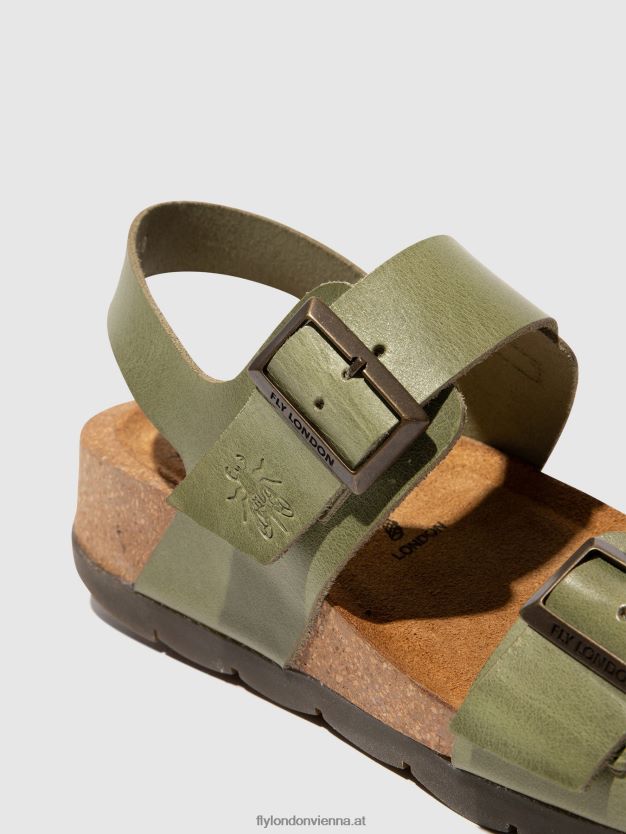 Slingback-Sandalen ceke722 Frauen Fly London ZV2XXB584 SMOG