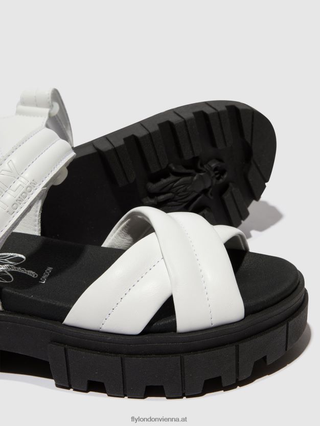 Slingback-Sandalen jada854 Frauen Fly London ZV2XXB547 Weiss