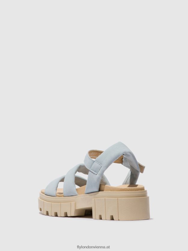 Slingback-Sandalen jela864 Frauen Fly London ZV2XXB544 Himmelblau