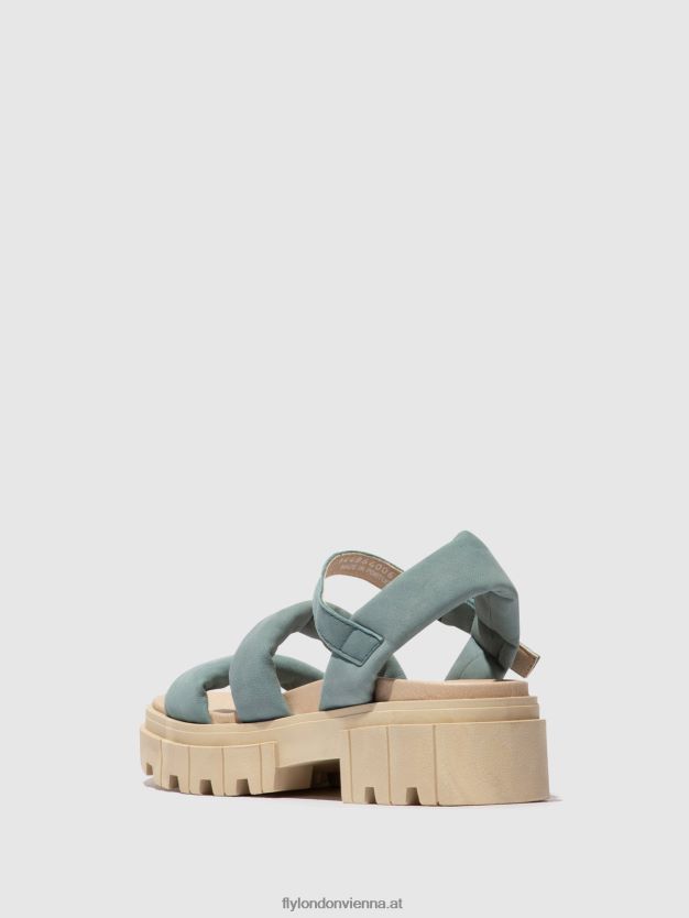 Slingback-Sandalen jela864 Frauen Fly London ZV2XXB548 hellblau