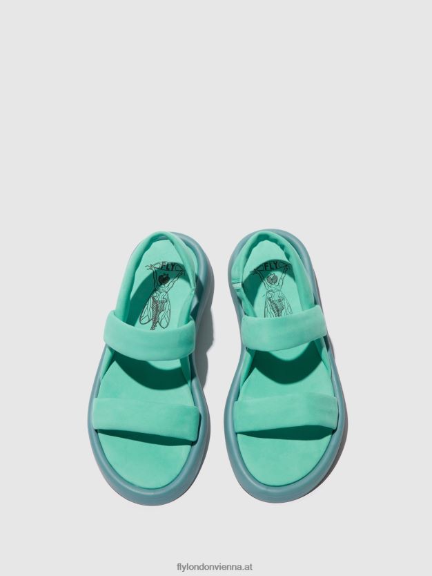 Slingback-Sandalen tera873 Frauen Fly London ZV2XXB541 mynt