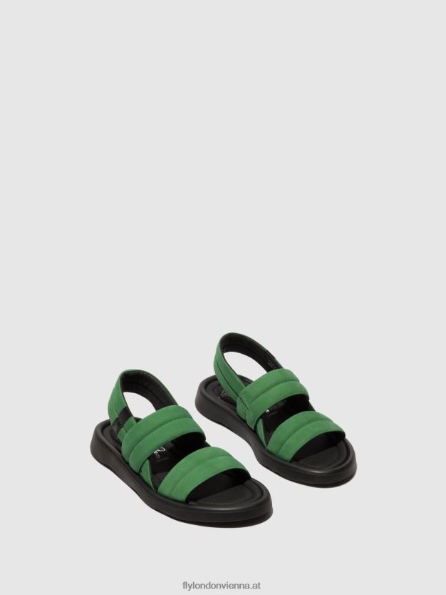 Slingback-Sandalen tofy941 Frauen Fly London ZV2XXB449 lindgrün
