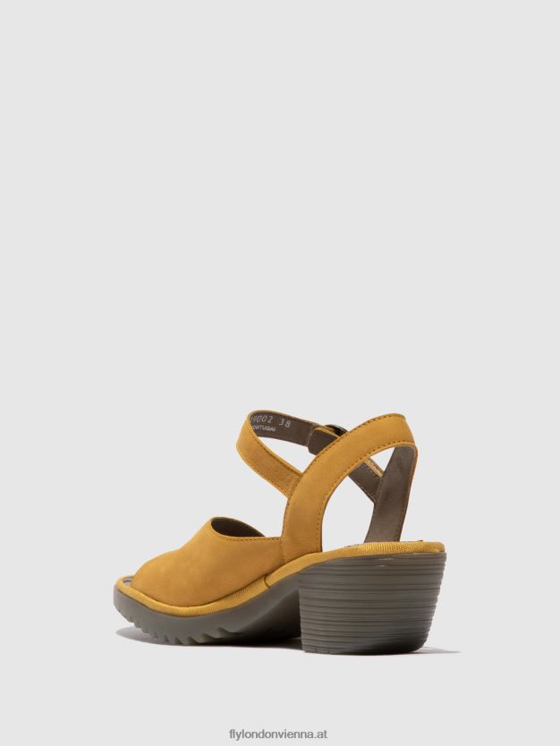 Slingback-Sandalen wely439 Frauen Fly London ZV2XXB454 Hummel