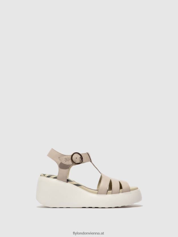 T-Riemen-Sandalen duma955 Frauen Fly London ZV2XXB414 Wolke