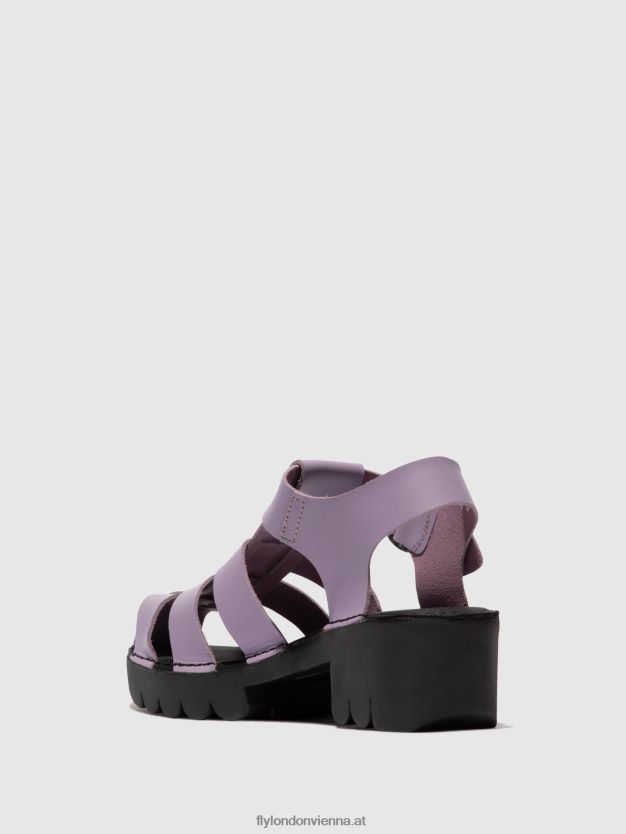 T-Riemen-Sandalen emme511 Frauen Fly London ZV2XXB407 violett