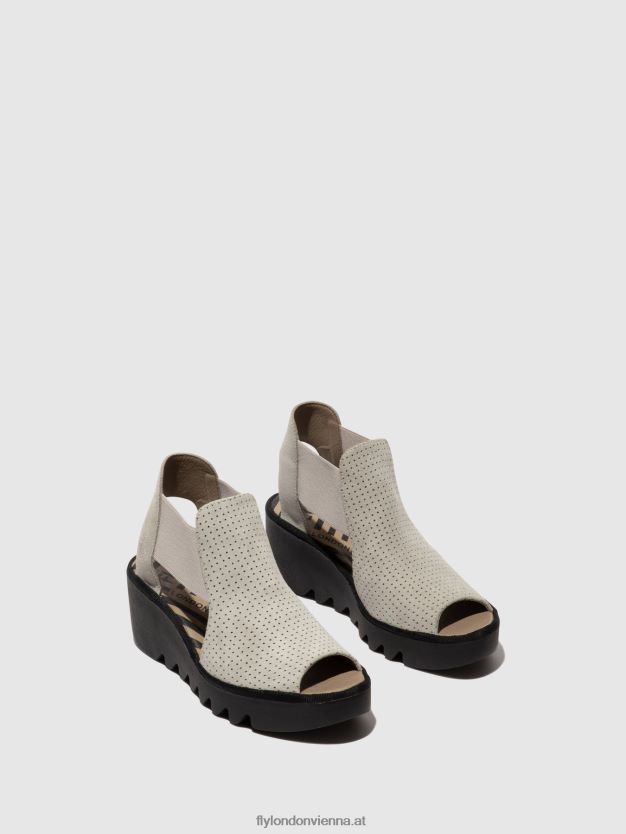 elastische Sandalen biga412 Frauen Fly London ZV2XXB480 Beton