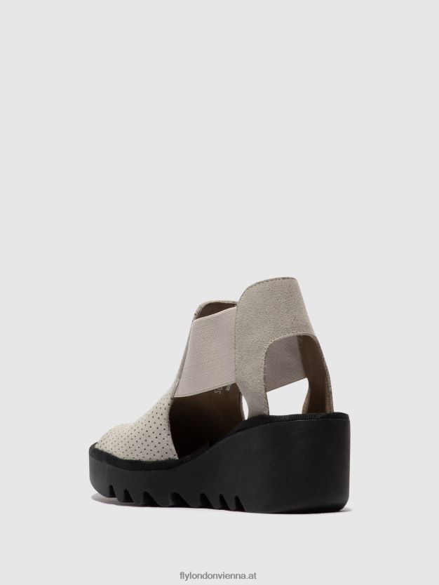 elastische Sandalen biga412 Frauen Fly London ZV2XXB480 Beton