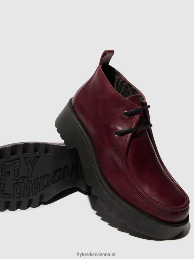 Schnürschuhe megg90 Frauen Fly London ZV2XXB682 lila