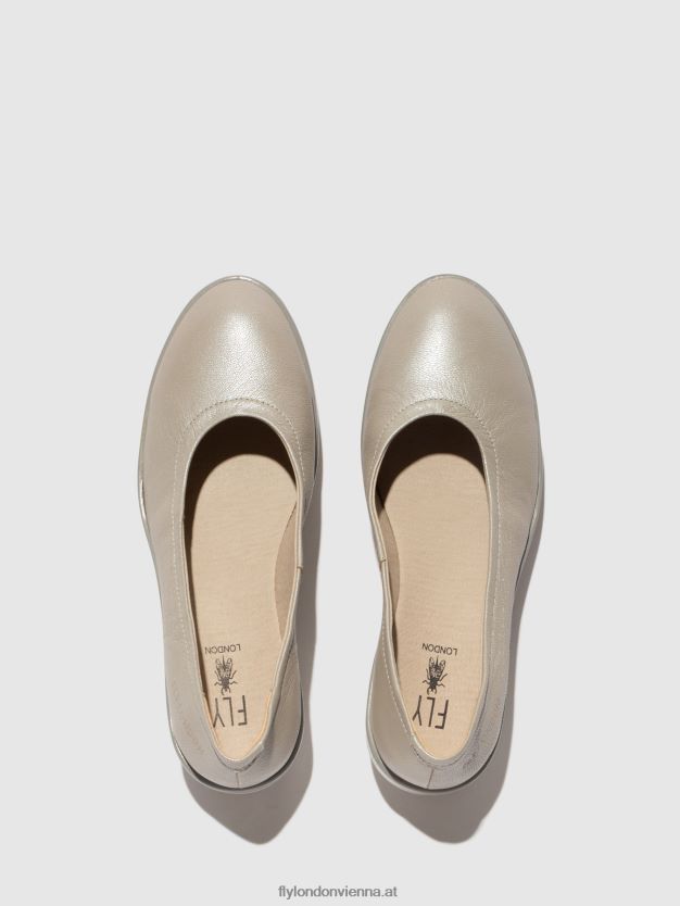 Slip-on-Schuhe numa570 Frauen Fly London ZV2XXB633 Silber