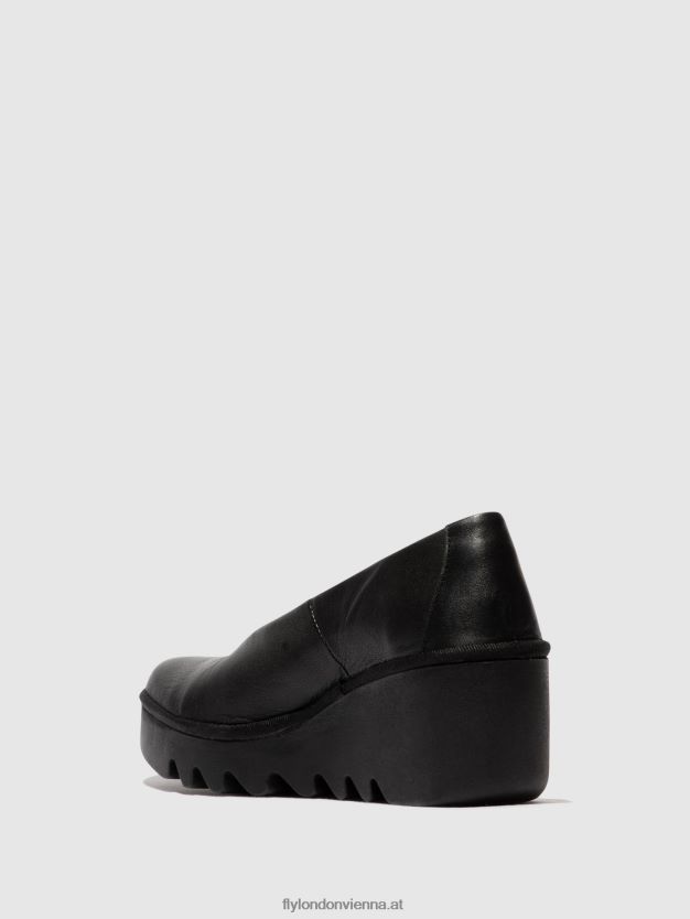 Slipper beso246 Frauen Fly London ZV2XXB619 Ceralinschwarz