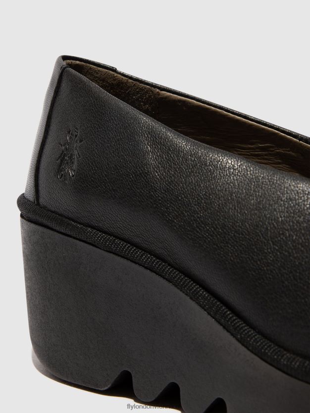 Slipper beso246 Frauen Fly London ZV2XXB619 Ceralinschwarz