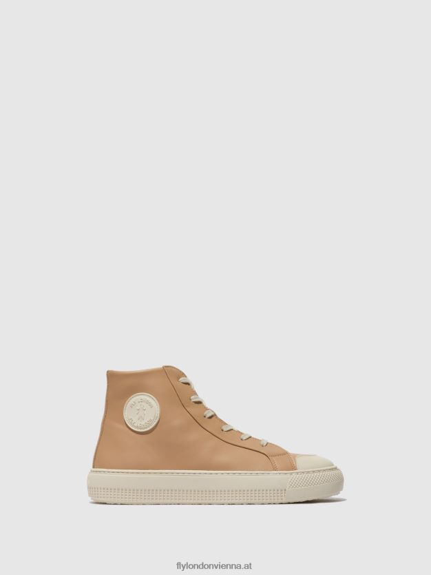 High-Top-Sneaker topy586 Frauen Fly London ZV2XXB728 Nougat