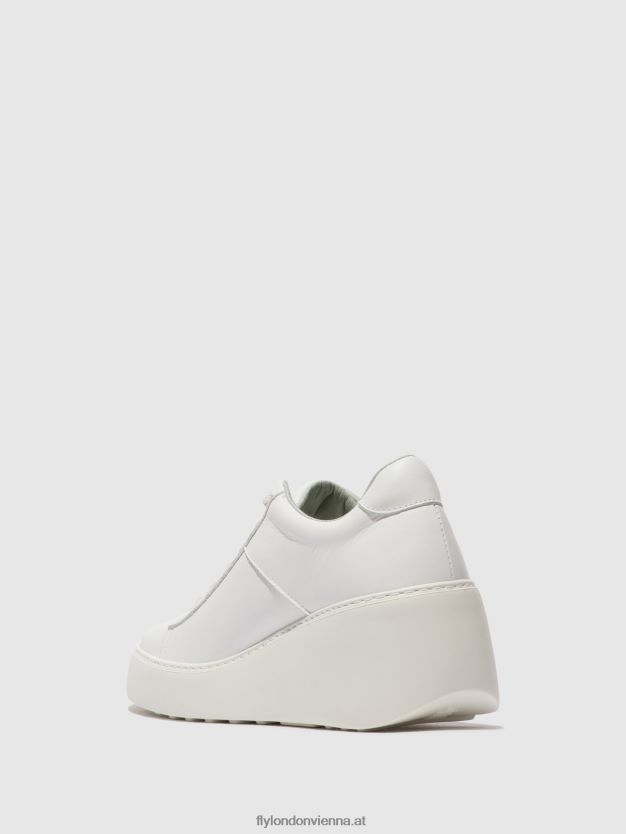 Schnürsneaker delf580 Frauen Fly London ZV2XXB721 Weiss