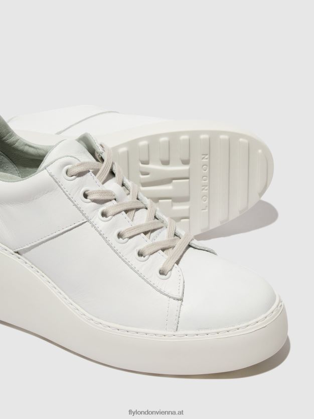 Schnürsneaker delf580 Frauen Fly London ZV2XXB721 Weiss