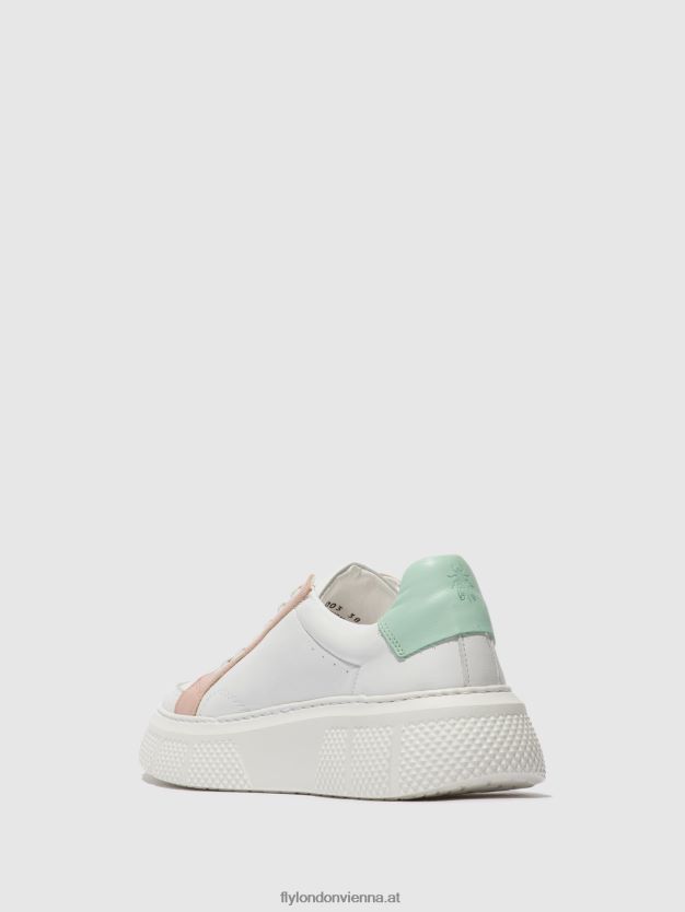 Schnürsneaker emmy510 Frauen Fly London ZV2XXB758 weiß/nude/mynt
