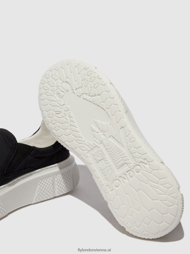 Schnürsneaker emmy510 Frauen Fly London ZV2XXB760 Schwarz