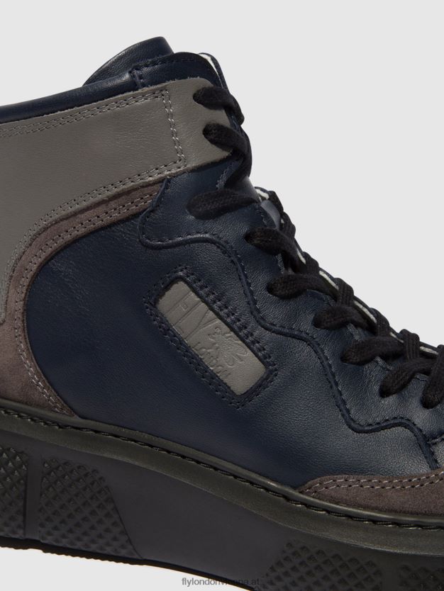 Schnürsneaker eppe531 Frauen Fly London ZV2XXB733 grau/marine