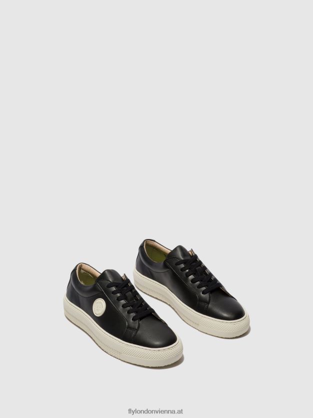 Schnürsneaker tafa587 Frauen Fly London ZV2XXB714 Schwarz