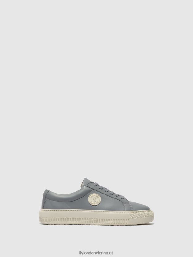 Schnürsneaker tafa587 Frauen Fly London ZV2XXB716 grau