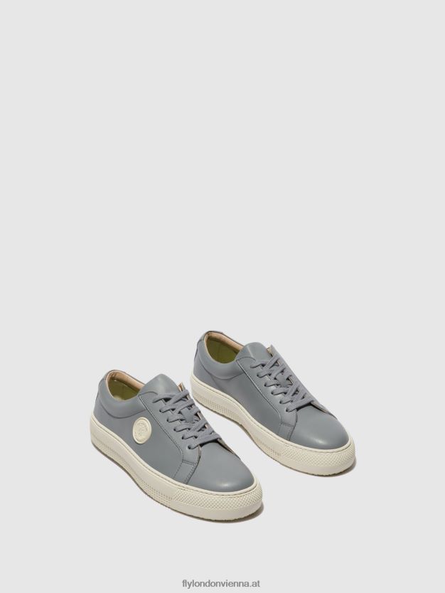 Schnürsneaker tafa587 Frauen Fly London ZV2XXB716 grau